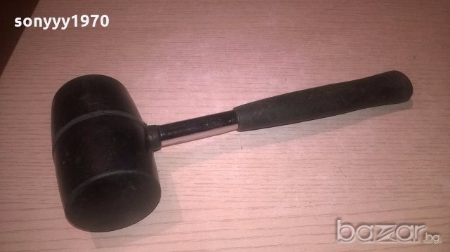 нов гумен чук-25х9х5см-инокс/гума, снимка 3 - Други инструменти - 19815453