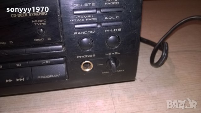 pioneer pd-m502 cd за 6 диска-внос швеицария, снимка 10 - Ресийвъри, усилватели, смесителни пултове - 23613543