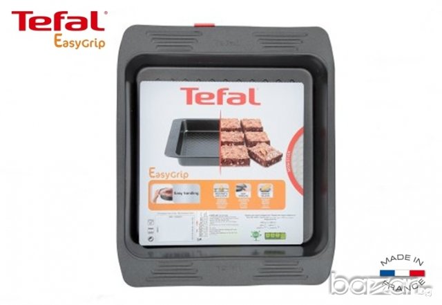 Тава Tefal Easy Grip /  29 Х 22 cm, снимка 3 - Съдове за готвене - 21340149