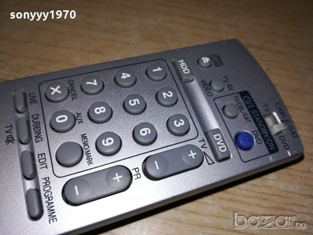 jvc dvd recorder hdd/dvd recorder-внос швеицария, снимка 12 - Дистанционни - 20250002