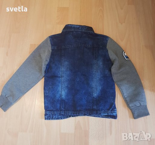 Ново дънково яке - суичер, снимка 2 - Детски якета и елеци - 24140399