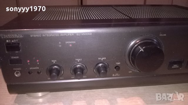 поръчан-technics su-v500m2 mark II stereo amplifier-made in japan, снимка 6 - Ресийвъри, усилватели, смесителни пултове - 25092869