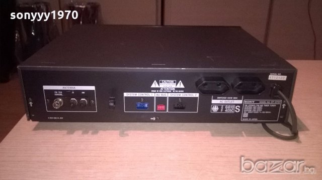 sony st-d707 tuner-made in japan 220v-внос швеицария, снимка 16 - Ресийвъри, усилватели, смесителни пултове - 18659544