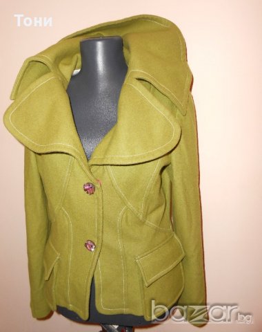 Бутиково сако в зелен цвят , снимка 9 - Сака - 20311405