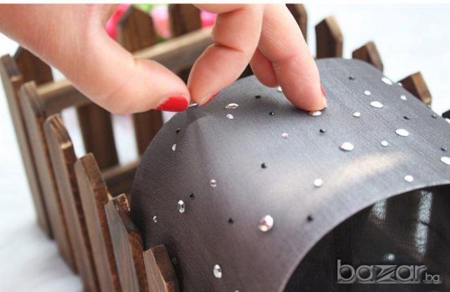 Дамски чорапогащник с камъни камъчета диаманти диамантчета различни цветове, снимка 4 - Бельо - 9469628