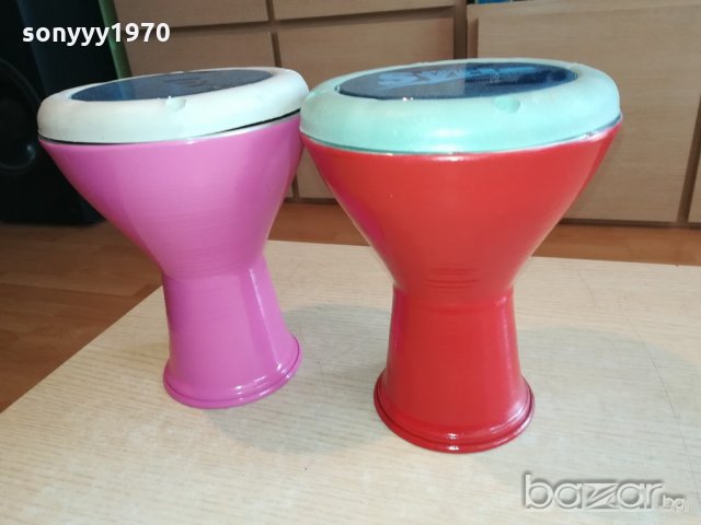 тарамбуки-КАФЯВА/СИНЯ/ЗЕЛЕНА/ЧЕРНА/розова или червена-26х17см-от сирия, снимка 2 - Ударни инструменти - 21284189