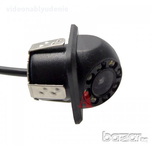 1.8мм 170° 656x492 Универсална Камера за Кола за Задно Виждане с 8 LED за Нощно Виждане, снимка 6 - Аналогови камери - 21344050