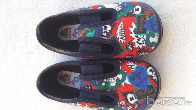 Детски пантофи №21 и 22 - НОВИ, снимка 3 - Бебешки обувки - 15917382