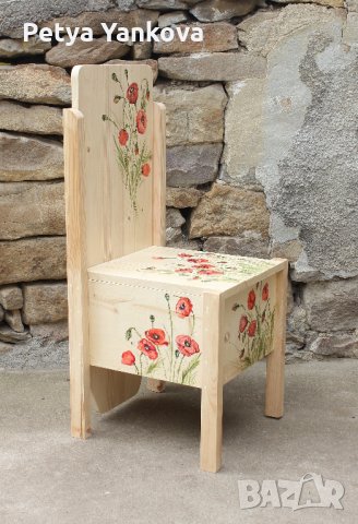 стол с маса за гладене, снимка 2 - Столове - 24994086