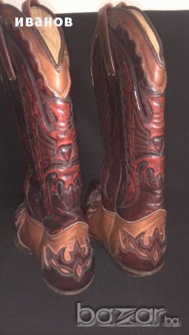 WESTERN Boots 80s Vintage SENDRA, снимка 4 - Други ценни предмети - 14992485
