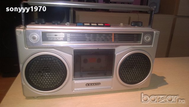 sanyo m9901k-stereo radio cassette recorder-внос швеицария, снимка 7 - Радиокасетофони, транзистори - 11653897