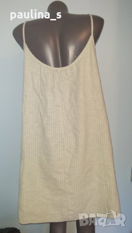 Памучна рокля тип туника с декорации XL/2XL, снимка 4 - Рокли - 26010754