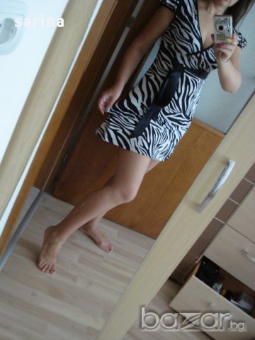 рокля черно и бяло, снимка 3 - Рокли - 11097265