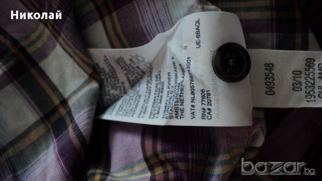 Мъжка риза Tommy hilfiger, снимка 5 - Ризи - 16323772