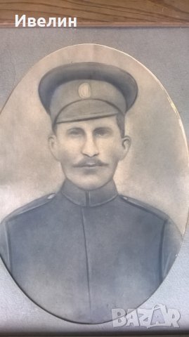 стара картина-портрет, снимка 2 - Картини - 25718337