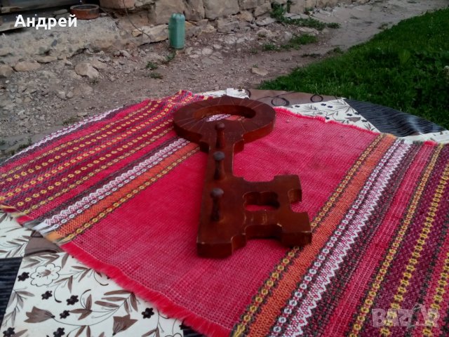 Стара закачалка #7, снимка 3 - Антикварни и старинни предмети - 25503292