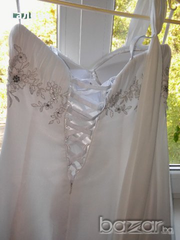 Булчинска рокля+болеро , снимка 4 - Рокли - 15422423