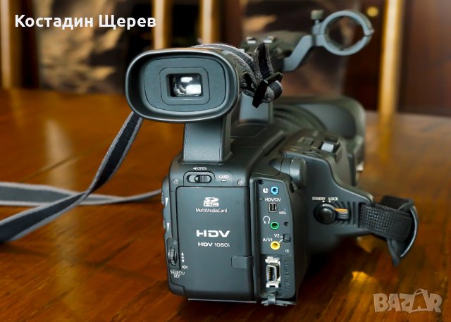 Видеокамера Canon XH A1, снимка 4 - Камери - 25456709