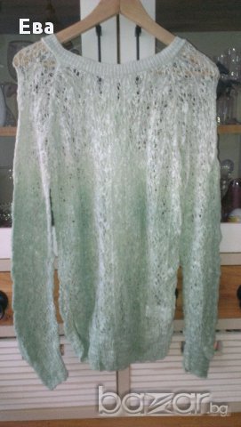 Ефирна плетена дамска лятна жилетка, индийска, с етикет, снимка 2 - Жилетки - 15191924