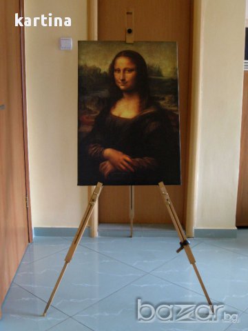 Релефна принт картина "Мона Лиза", снимка 7 - Картини - 8521859