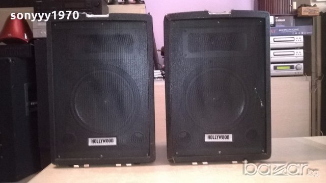 hollywood-2бр профи колони-внос швеицария, снимка 7 - Тонколони - 19598264