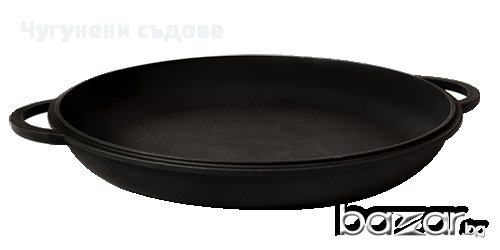 Чугунен капак-тиган, квадратен и кръгъл, от 20 см до 40 см