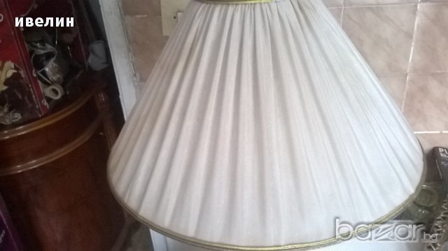 стара нощна лампа от оникс, снимка 5 - Настолни лампи - 15526214
