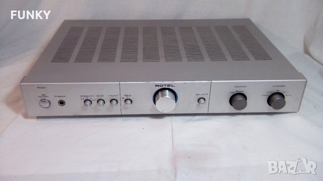 Rotel RA-01 Stereo Integrated Amplifier (2005-06), снимка 12 - Ресийвъри, усилватели, смесителни пултове - 25318240