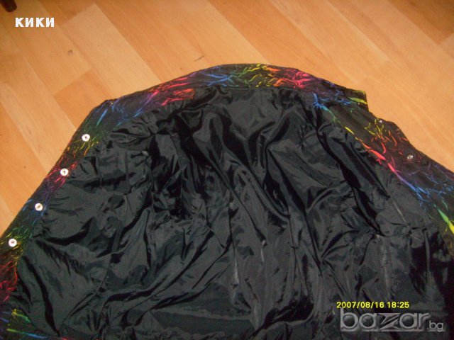 Детско черно /шарено яке, снимка 4 - Детски якета и елеци - 11191651