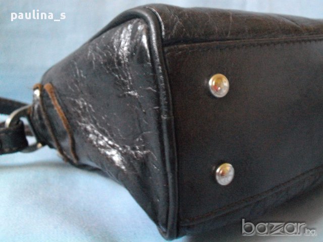 Винтидж чанта / мини чанта ”Аdax” / genuine leather / естествена кожа / чанта за цял живот , снимка 8 - Чанти - 14963313