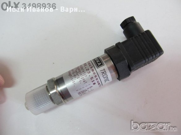 Немски трансмитер за налягане  - 0..... 60атм /60bar   4- 20 mA, 10..30V