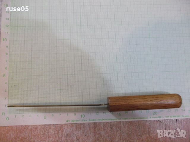 Нож бронзов с дървена дръжка за отваряне на писма, снимка 5 - Други ценни предмети - 25822099