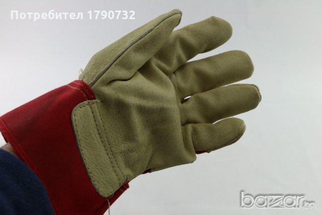 работни ръкавици Guyard Midera, оригинални, нови, френски, телешка кожа. Внос от Белгия. , снимка 4 - Други инструменти - 20396407