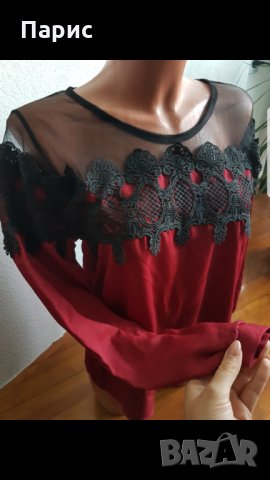 Дамски стилни блузи 3цвята, снимка 5 - Ризи - 17362762