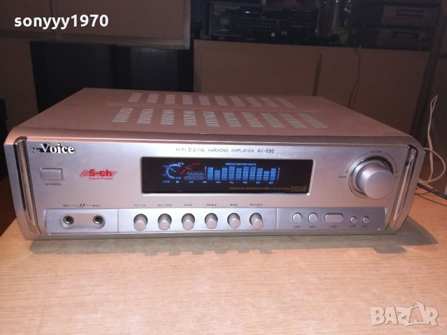 mc Voice av-698 hifi amplifier-germany-внос швеицария, снимка 14 - Ресийвъри, усилватели, смесителни пултове - 21572660