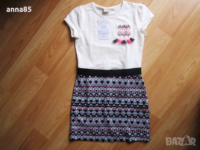 Нова рокля 134/140, снимка 1