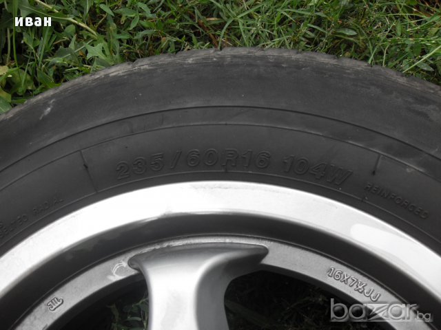 Продавам джанта с гума 16- ка за бмв / BMW Е38 , снимка 2 - Гуми и джанти - 11857679