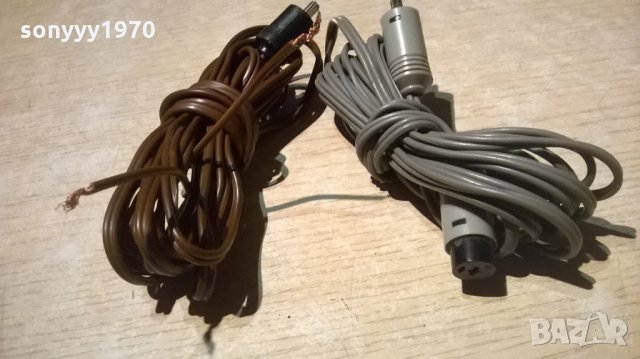 *2бр аудио кабели за тонколони-сив-3м и кафяв-3.5м, снимка 2 - Други - 23326415