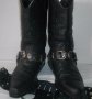 Vintage / Винтидж / Уникални боти от бизонски бокс "Joe Sanchez" genuine leather / естествена кожа , снимка 2