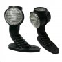 Габарити за камион рогчета LED 24V 3 светлини 2 броя кръгли, снимка 2