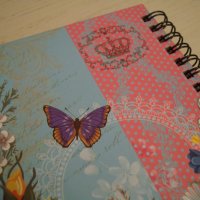 " Цветя и пеперуди " - тефтер   , снимка 11 - Подаръци за рожден ден - 22126185