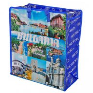 Пазарска чанта със забележителностите от България, снимка 1 - Чанти - 15925831