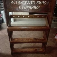 Шкаф за вино дърворезба, снимка 5 - Гардероби - 22280212