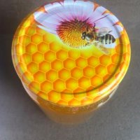 Натурален пчелен мед буркан 1кг букет, Полифлорен, Естествен Имуностимулант, Кристализирал мед, снимка 2 - Пчелни продукти - 22482354
