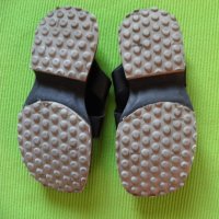 Destroy made in Spain оригинални мъжки чехли от естествена черна кожа EU 43, снимка 7 - Мъжки сандали - 25491272