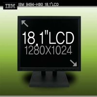 продавам LCD Монитор IBM  9494HBО   18.1", снимка 3 - Монитори - 19608292