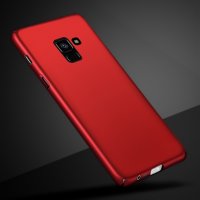 Thin Fit твърд мат кейс за Samsung Galaxy A8 2018, A6, A6+, снимка 6 - Калъфи, кейсове - 23022567