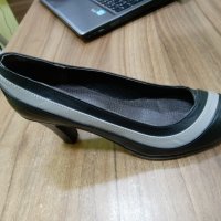 Нови №37 Ест Кожа БГ Обувки 8 см ток, снимка 3 - Дамски обувки на ток - 25485562