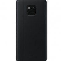 Оригинален кожен калъф Smart View Cover за Huawei Mate 20 Черен, снимка 4 - Калъфи, кейсове - 24150953