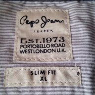 Мъжка риза Pepe jeans/Пепе джинс, 100% оригинал, снимка 2 - Ризи - 17632905